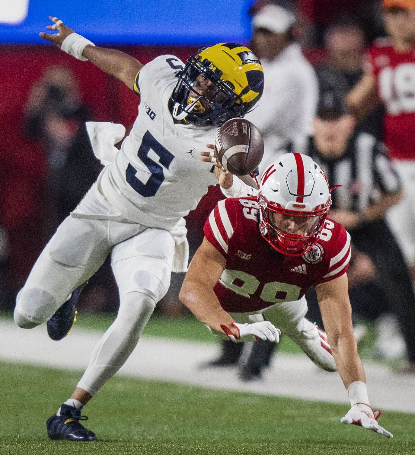 Michigan vs. Nebraska, 10.9